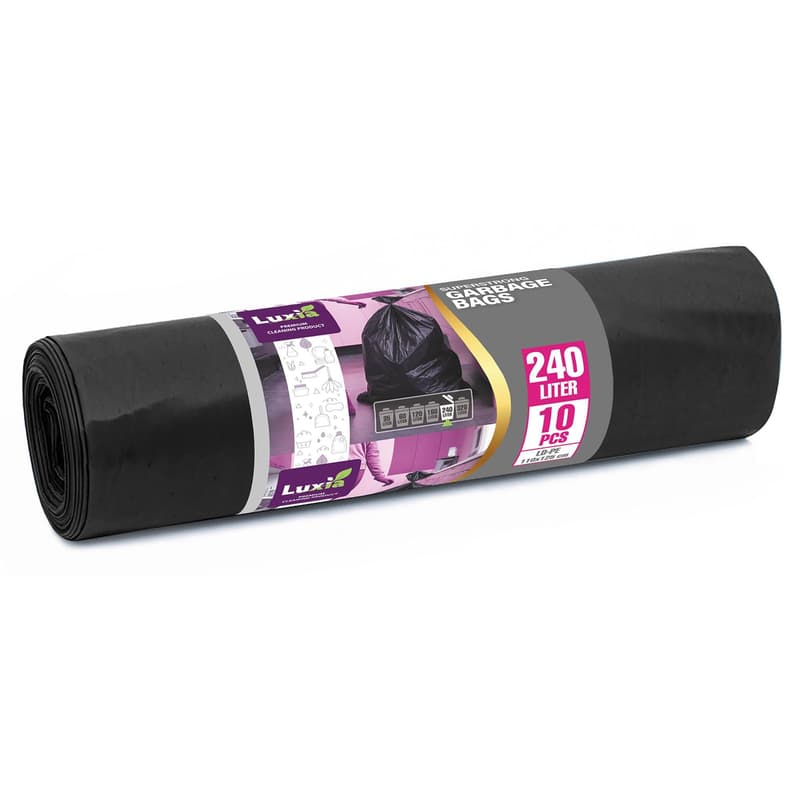 Luxia Saci menajeri, ultrarezistenti ldpe, 240l
