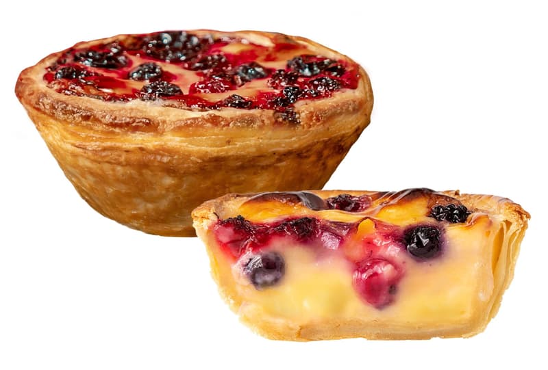 Nata Pura Pastel de Nata Pastel cu fructe de padure