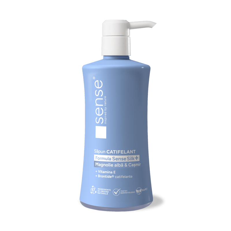 SenseSilk+ Liquid gel soap, white magnolia & cashmere