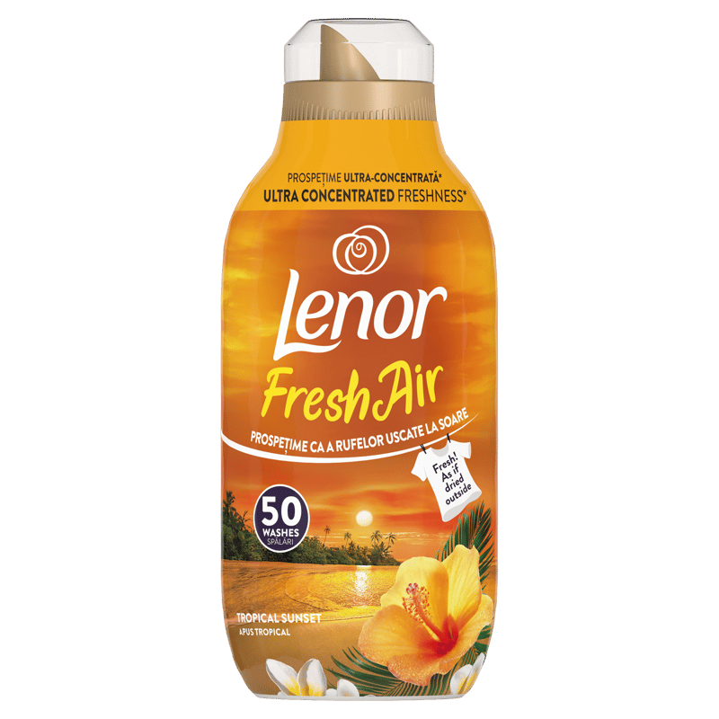 Lenor Tropical Sun Balsam de rufe, 50 spalari