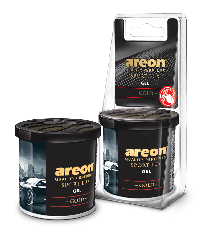 Areon Odorizant auto gel, can blister, sport lux gold