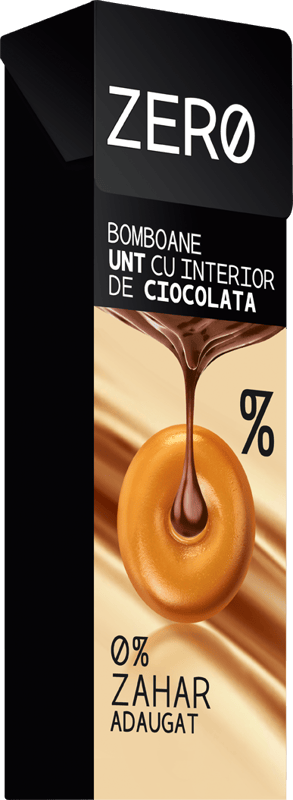 Zero Bomboane cu unt si umplutura de ciocolata