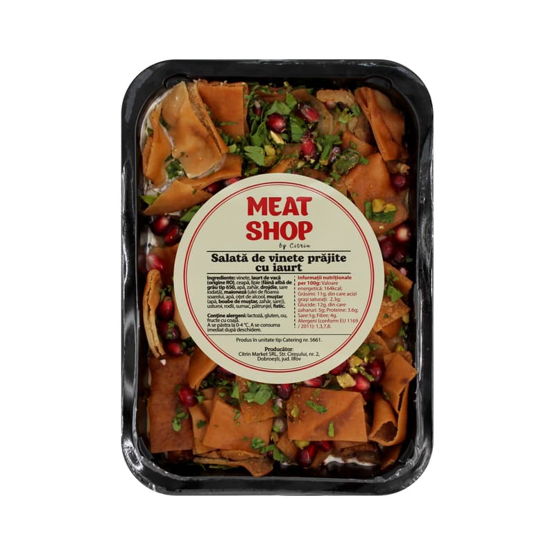 Meat Shop Salata de vinete prajite cu iaurt