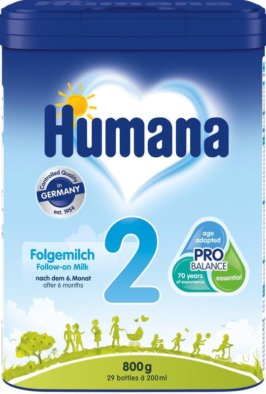 Humana 2 Probalance Lapte formula de continuare 6 luni+