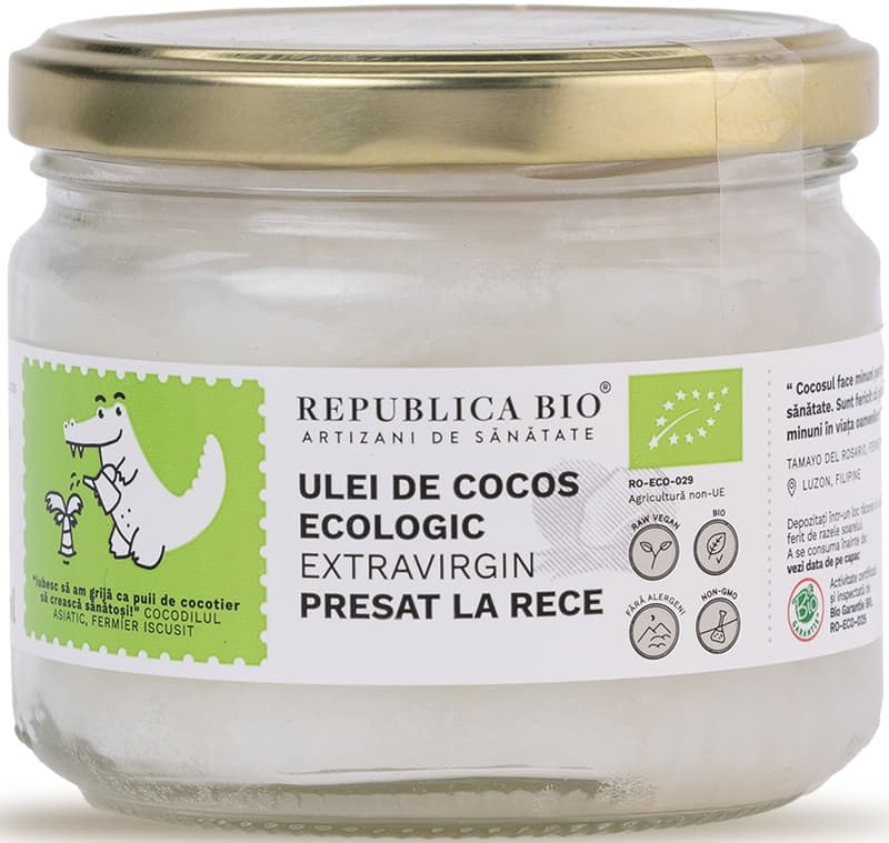 Republica Bio ECO Ulei de cocos extravirgin presat la rece