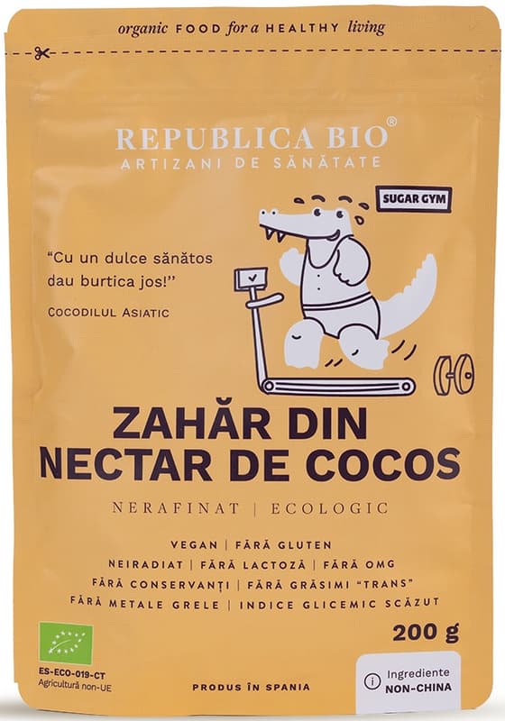 Republica Bio ECO Zahar din nectar de cocos