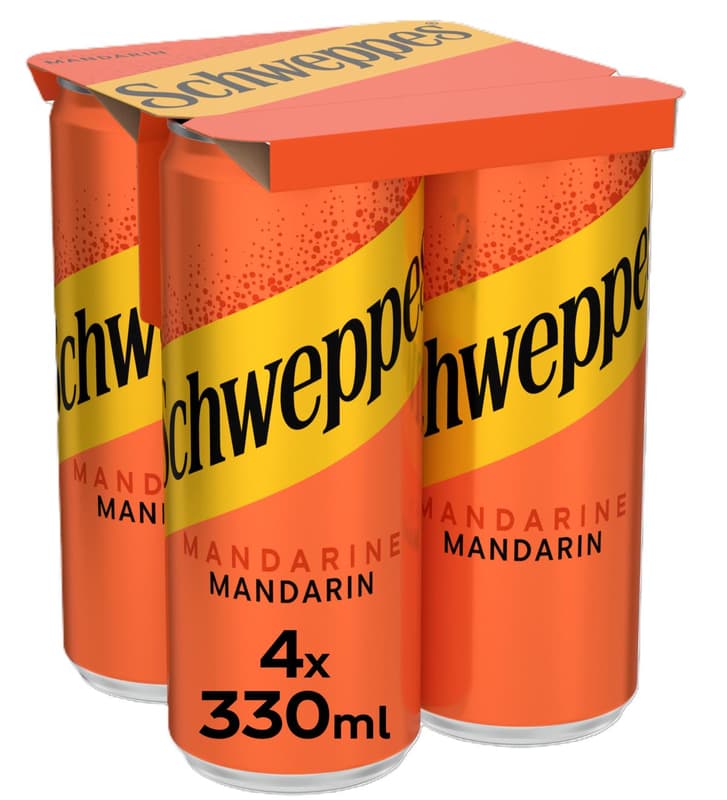 Schweppes Mandarin Bautura racoritoare carbogazoasa 4pack