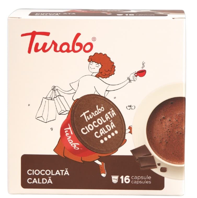Turabo Ciocolată Caldă Classic capsule compatibile Dolce Gusto