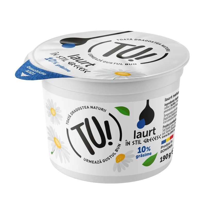TU! Iaurt natural stil grecesc 10 % grasime