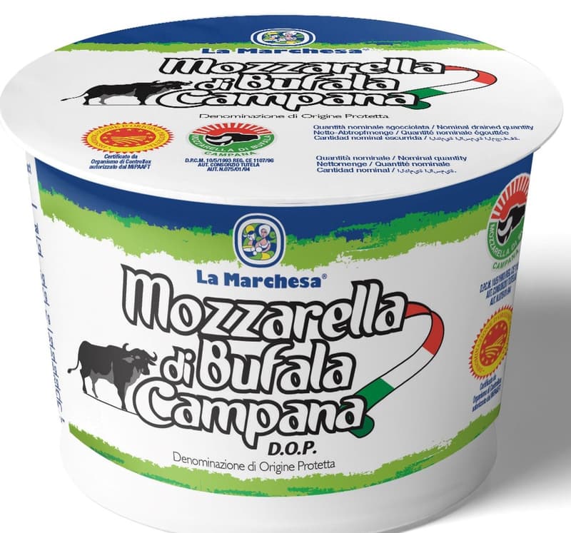 La Marchesa Mozzarella de bivolita Campana DOP