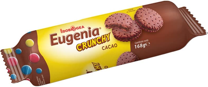 Eugenia Crunchy Biscuiti cu cacao
