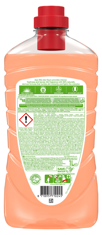 Ajax Fete des Fleurs Peach Washable Surface Liquid