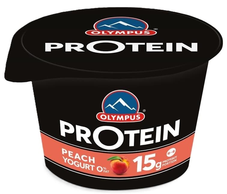 OLYMPUS Iaurt cu piersici High protein 0% grasime
