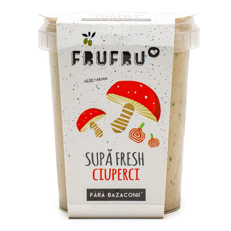 FRUFRU Supa de ciuperci