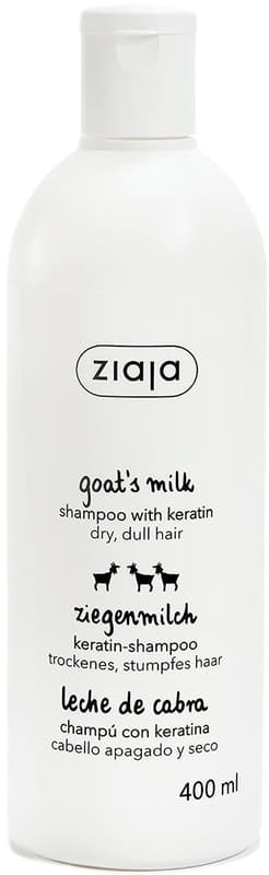 Ziaja Goat’s Milk Sampon pentru par cu keratina