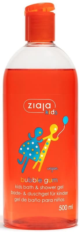 Ziaja Kids Gel de dus & baie, bubblegum