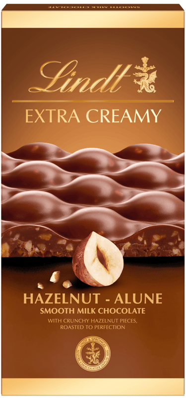 Lindt Extra Creamy Hazelnut Salt Chocolate
