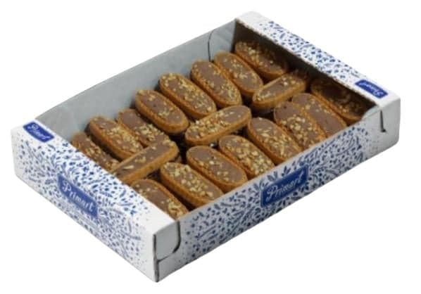 Primart Biscuiti crema alune si bucati arahide