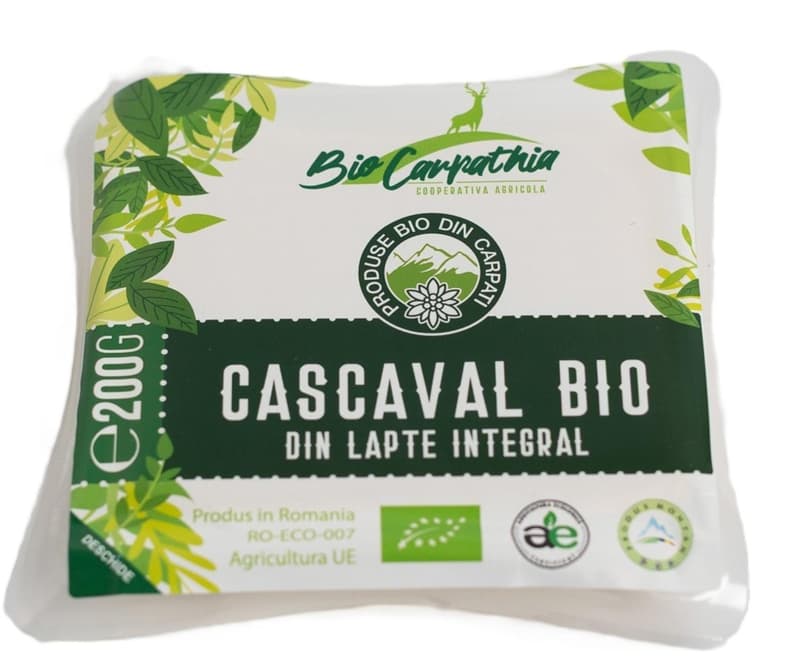 Bio Carpathia ECO Cascaval din lapte integral