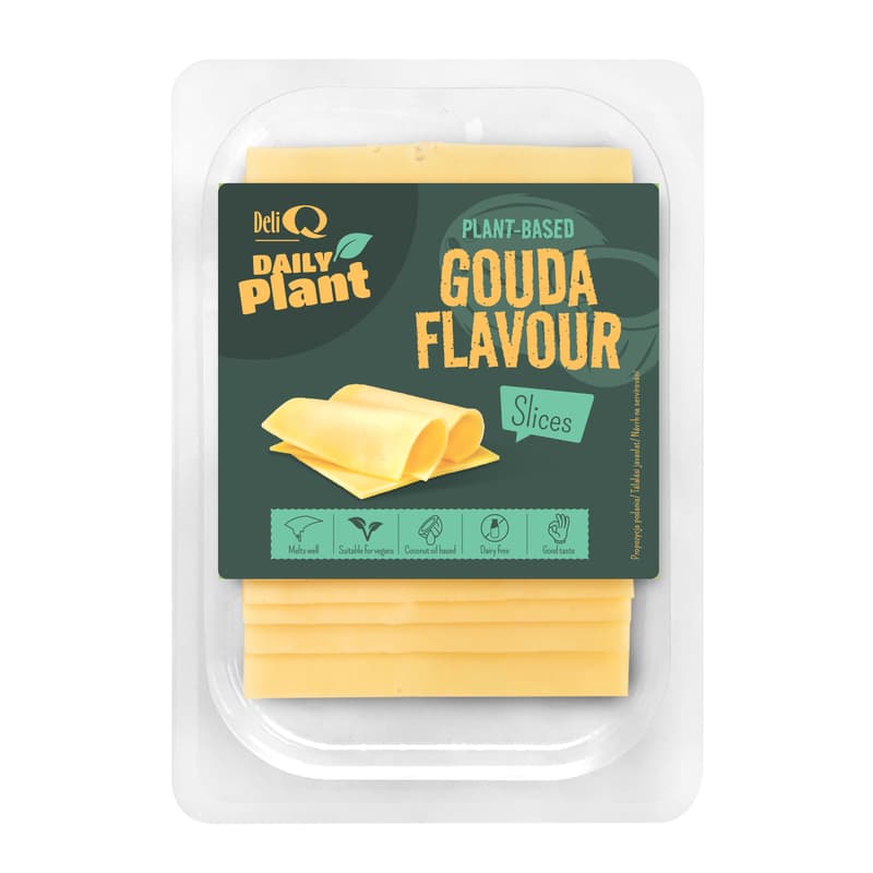 Deli Q Felii de gouda pe baza de plante
