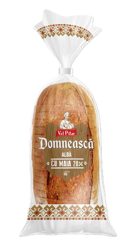 Vel Pitar Domneasca bread sliced