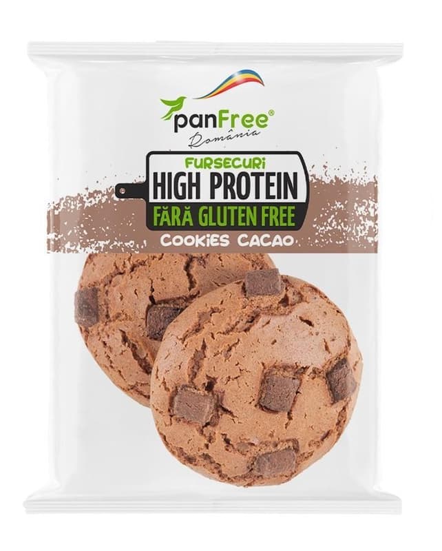 PanFree Cookies cacao high protein fara gluten