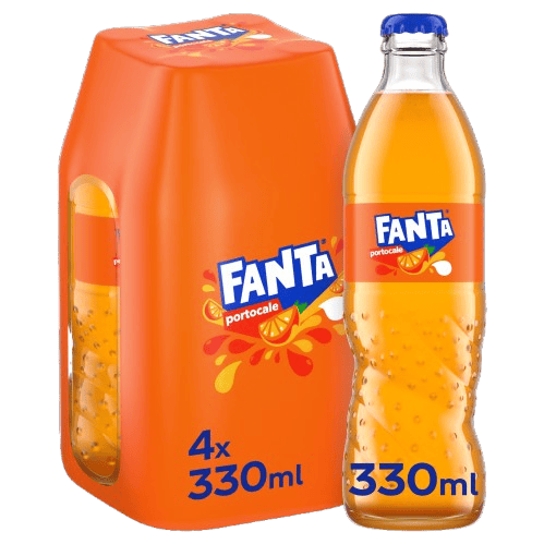 Fanta Portocale Bautura racoritoare carbogazoasa 4 pack