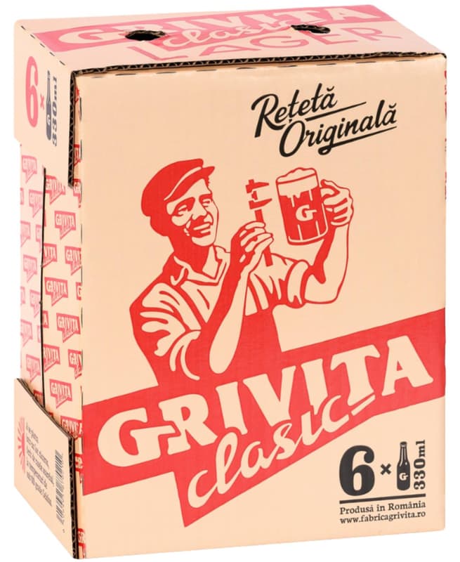 Grivita Clasic Bere sticla 6pack