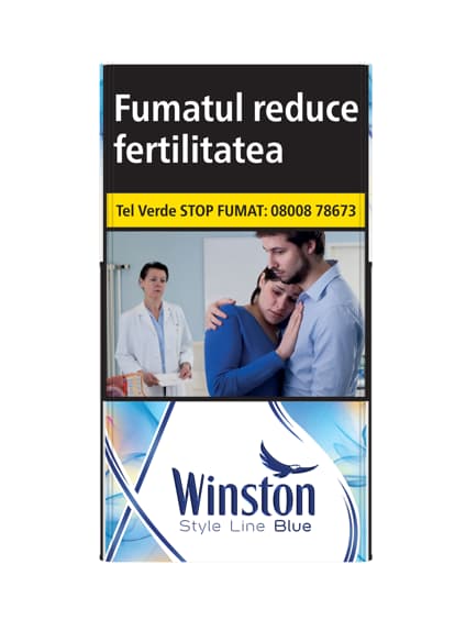 Winston Stle Line Blue Tigari