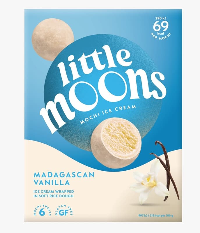 Little Moons Inghetata mochi cu vanilie