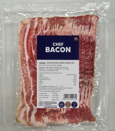 CHEF Bacon feliat gros pentru prajit in stil american