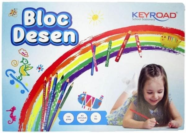 Keyroad Bloc de desen A3