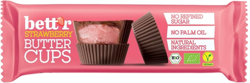 Bettr Strawberry butter cups