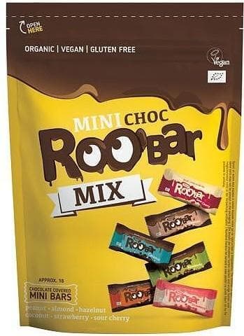 Roobar Mix mini choco bars (18 x 10 g)