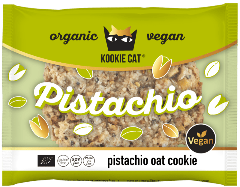 Kookie Cat Pistachio oat cookie