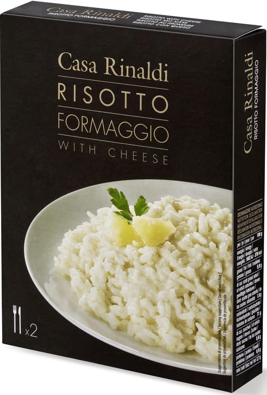 Casa Rinaldi Risotto with cheese