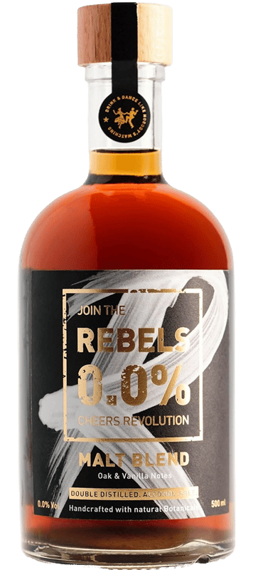 Rebels 0.0% Malt Blend Whiskey fara alcool