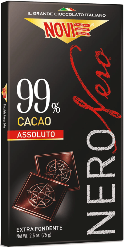 Novi Ciocolata extra neagra 99% cacao fara gluten