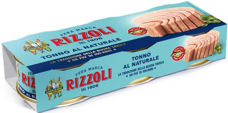Rizzoli Tuna in its own juice 3x65g