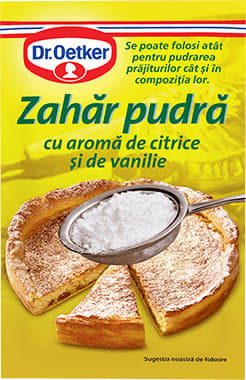 Dr. Oetker Citrus and Vanilla Flavoured Icing Sugar