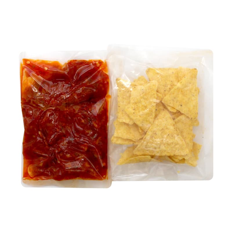 El Tajine Matbuha with nachos