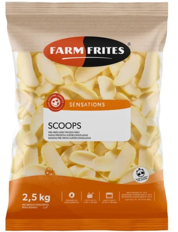 Farm Frites Crunchy Potato Scoops
