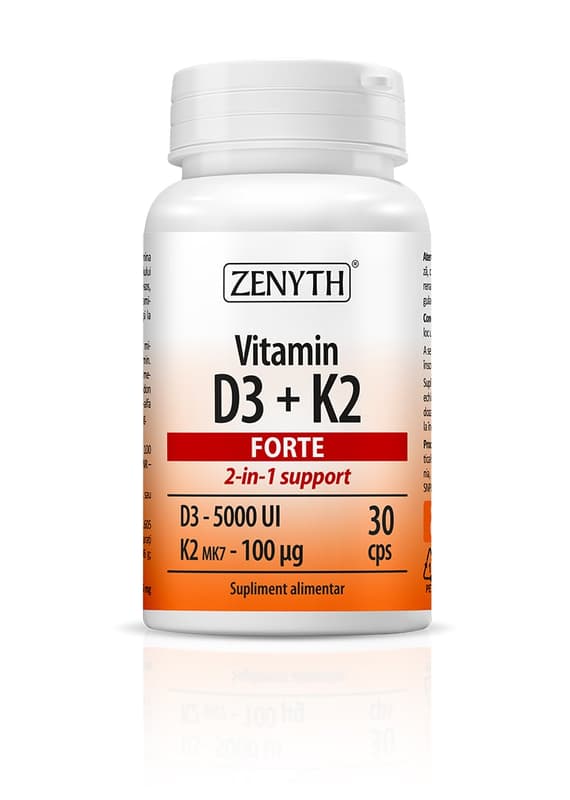 VITAMINA D3 + K2 FORTE X 30 CAPSULE ZENYTH