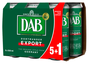 DAB Export Its blonde lager premium dosage 5+1