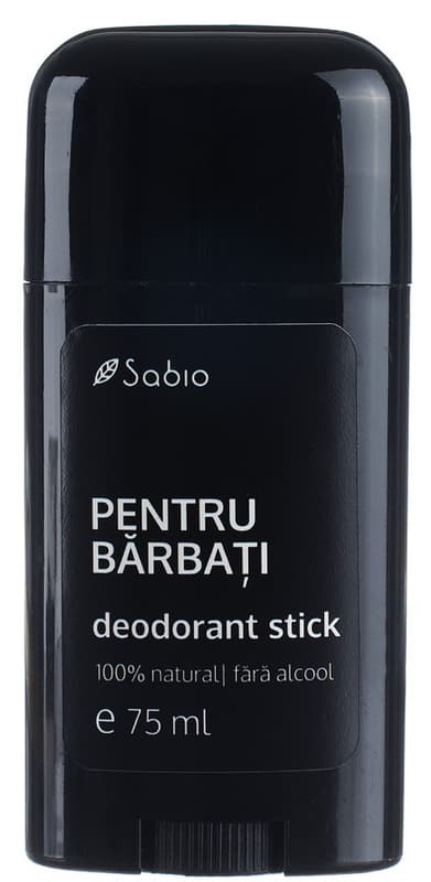 Sabio Deodorant stick for men 100% natural, alcohol-free