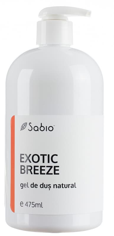 Sabio Gel de dus natural Exotic Breeze