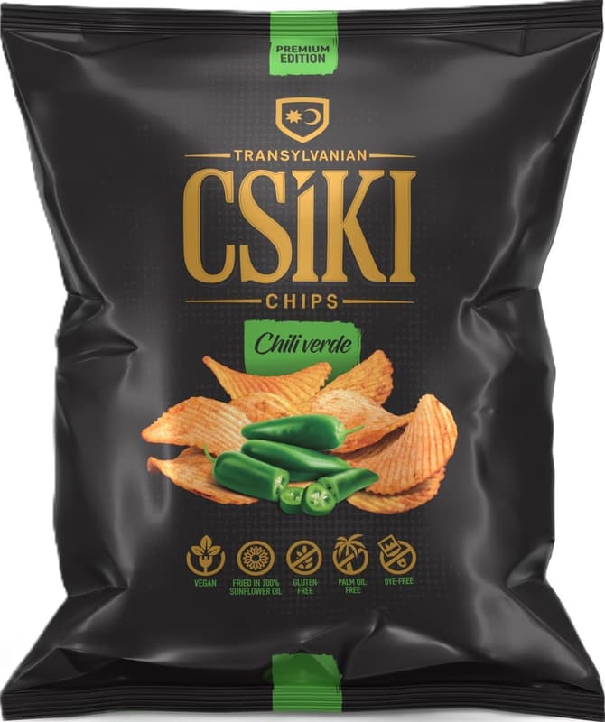 Csíki Green Chili Chips