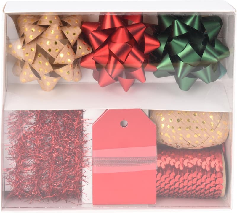 Wonderful Christmas Bow & Ribbon Set 7 Colors