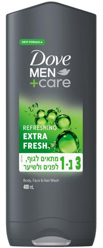 Dove Men+Care Gel Dus Extra Fresh 400Ml