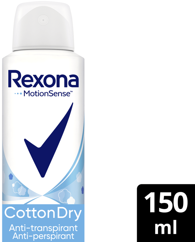 Rexona W Spray Cotton Dry 150Ml